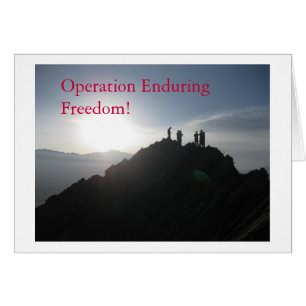 Operatie Enduring Freedom!