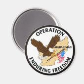 Operatie Enduring Freedom 2 Magnet (Voorkant / Achterkant)
