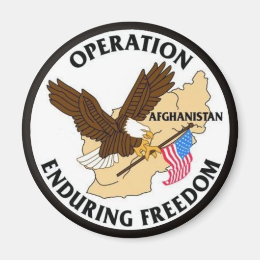 Operatie Enduring Freedom 2 Magnet (Voorkant)