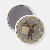 Operatie Enduring Freedom Magnet (Voorkant / Achterkant)