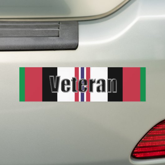 Operatie Enduring Freedom Veteran Bumpersticker (Op auto)
