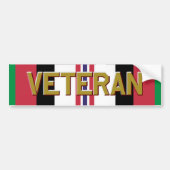 Operatie Enduring Freedom Veteran Bumpersticker (Voorkant)