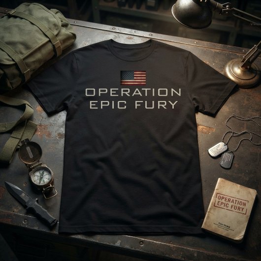 Operatie Epic Fury T-shirt