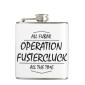 Operatie Fustercluck Heupfles (Voorkant)