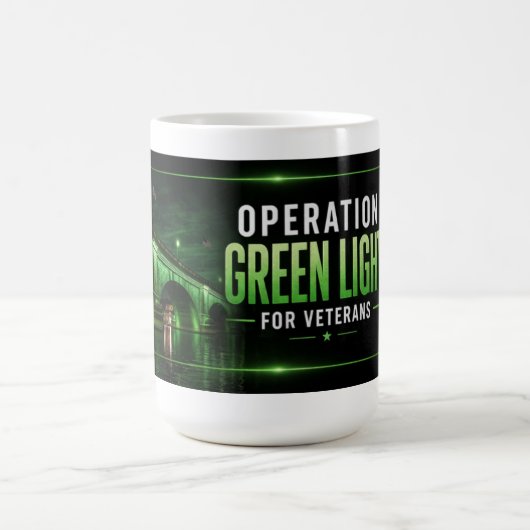 Operatie Groen Licht voor Veteranen London Bridge Koffiemok (Center)