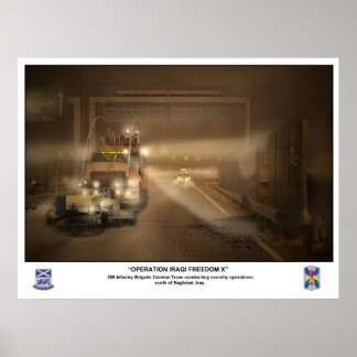 Operatie Iraakse vrijheid Poster