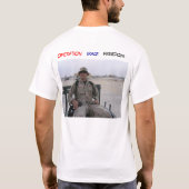 Operatie Iraakse vrijheid T-shirt (Achterkant)