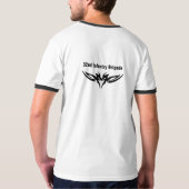 Operatie Irakese Freedom Custom Front (Front en Vo T-shirt (Achterkant volledig)