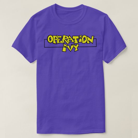 Operatie Ivy Classic Geel T-shirt (Design voorkant)