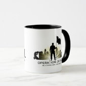 Operatie Joshua Front Line Mok (Voorkant rechts)