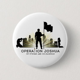 Operatie Joshua Front Line Ronde Button 5,7 Cm
