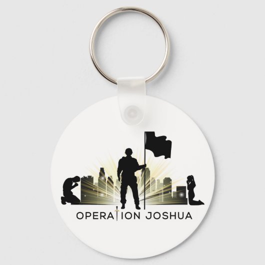 Operatie Joshua Front Line Sleutelhanger (Voorkant)