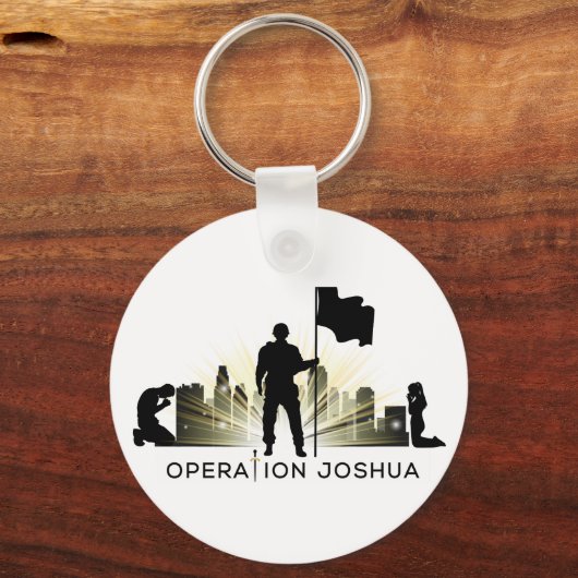 Operatie Joshua Front Line Sleutelhanger (Voorkant)