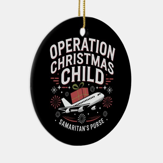 Operatie Kerst Kind Grappig Familie Matching Keramisch Ornament (Rechts)