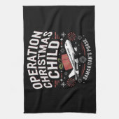 Operatie Kerst Kind Grappig Familie Matching Theedoek (Verticaal)