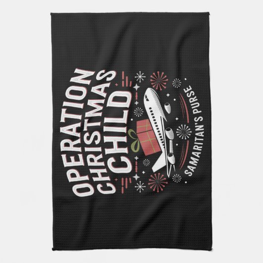 Operatie Kerst Kind Grappig Familie Matching Theedoek (Verticaal)
