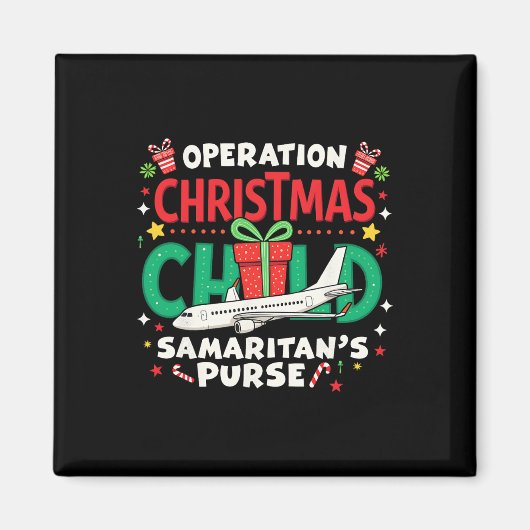 Operatie Kerst Kind Grappig Familie Matching XM Magneet (Voorkant)