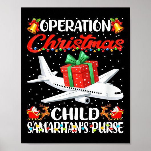 Operatie Kerst Kind Grappig Familie Matching XM Poster (Voorkant)