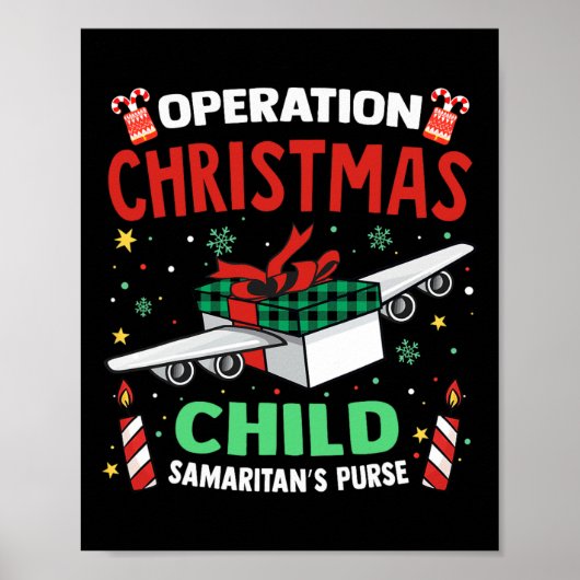Operatie Kerst Kind Grappig Familie Matching XM Poster (Voorkant)
