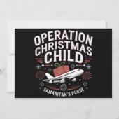 Operatie Kerstkind Grappige Familie Matching Feestdagenkaart (Voorkant)