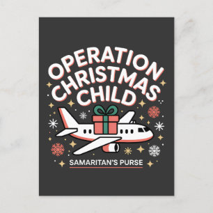 Operatie Kerstkind Samaritan Purse  Aankondigingskaart