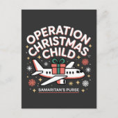 Operatie Kerstkind Samaritan Purse  Aankondigingskaart (Voorkant)