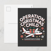 Operatie Kerstkind Samaritan Purse Feestdagenkaart (Voorkant / Achterkant)