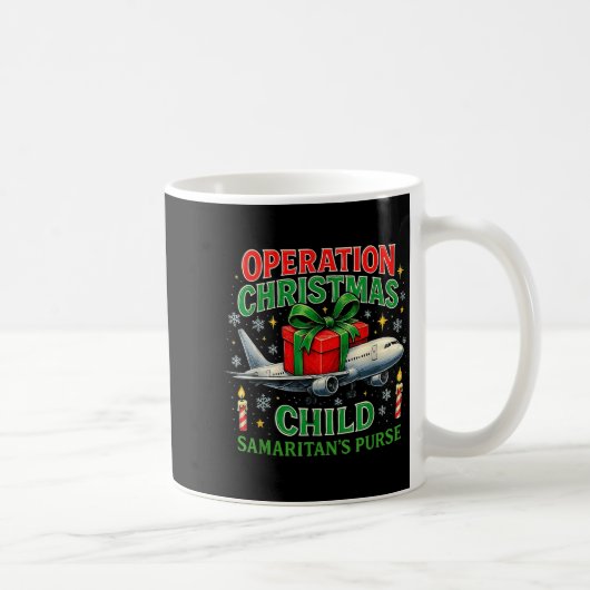 Operatie Kerstkind Samaritan's Purse ontwerp Koffiemok (Rechts)