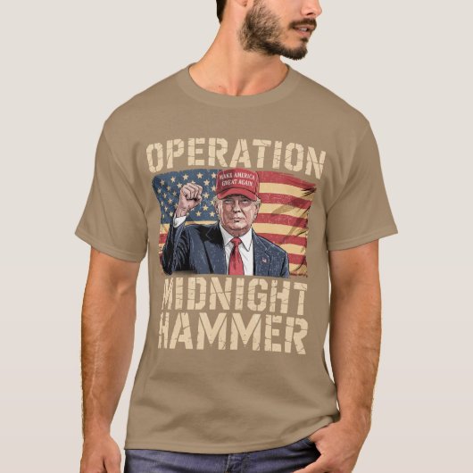 Operatie Midnight Hammer (4) T-shirt (Voorkant)