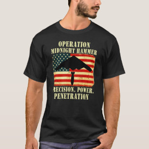 Operatie Midnight Hammer Militair T-shirt