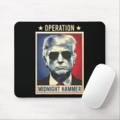 Operatie Midnight Hammer Trump Muismat (Met muis)
