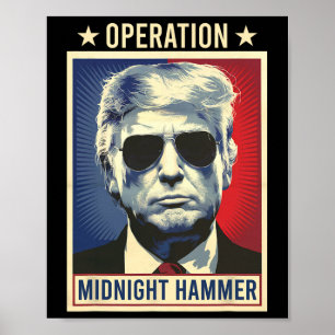 Operatie Midnight Hammer Trump  Poster