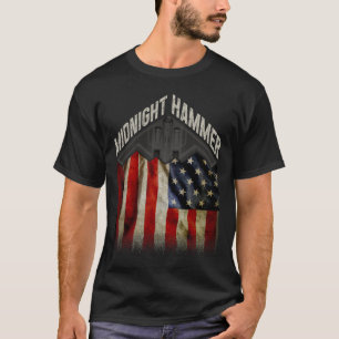 Operatie Midnight Hammer - Usa Vlag Midnight Hamm T-shirt