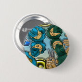 Operatie of chirurgie ronde button 5,7 cm (Voorkant /achterkant)