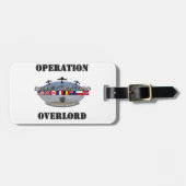 Operatie Overlord 1944 Bagagelabel (Voorkant horizontaal)