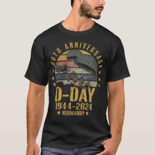 Operatie Overlord 1944 D-Day 2024 80ste verjaardag T-shirt