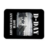 Operatie Overlord 1944 D-Day 2024 Normandië Magneet (Horizontaal)