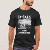 Operatie Overlord 1944 D-Day 2024 Normandië T-shirt (Voorkant)