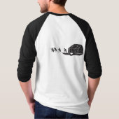 Operatie Overlord (Raglan) T-shirt (Achterkant)