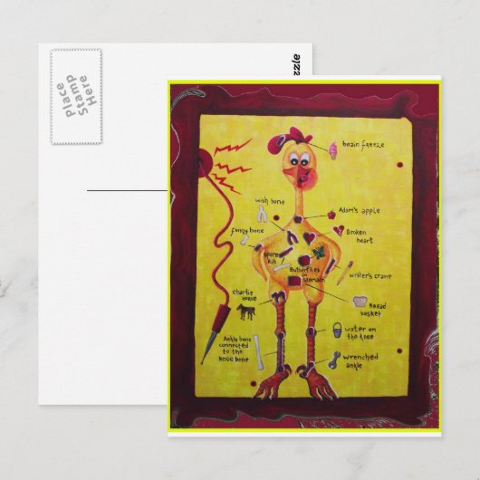 Operatie Rubber Chicken Briefkaart (Voorkant / Achterkant)