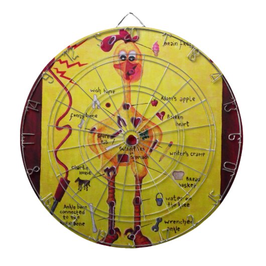 Operatie Rubber Chicken Dartbord (Voorkant)