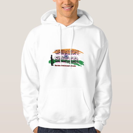 Operatie Sindoor Hoodie (Voorkant)