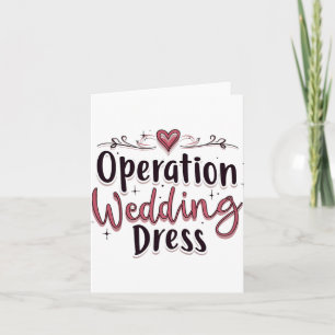 Operatie Trouwjurk Funny Bride Bachelorette P Kaart