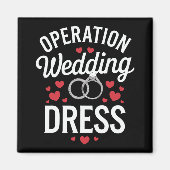 Operatie Trouwjurk Magneet (Voorkant)
