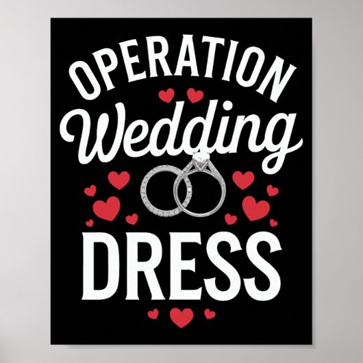 Operatie Trouwjurk Poster (Voorkant)
