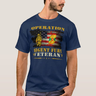 Operatie Urgent Fury Combat Veteran Grenada Gift T-shirt