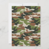 Operatie Verjaardag Bash Speelgoed Soldaat Kaart (Achterkant)