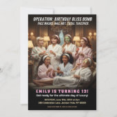 Operatie Verjaardagsgeluk Spa Feestje  Kaart (Voorkant)