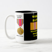 Operatiecampagne westerne Caroline-eilanden Tweekleurige Koffiemok (Links)