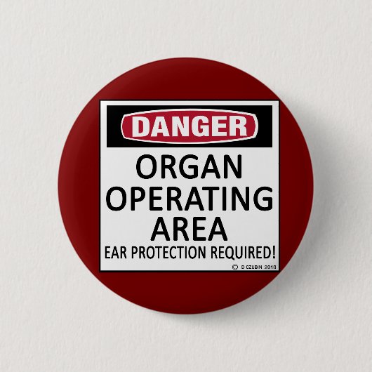 operatiegebied orgaan ronde button 5,7 cm (Voorkant)